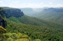 Les Blue Mountains, Nouvelle Galles du Sud, Australie Les Blue Mountains, Nouvelle Galles du Sud, Australie