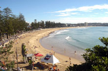 Manly Beach, Nouvelle Galles du Sud, Australie