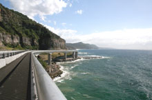 Sea Cliff Bridge, Nouvelle Galles du Sud, Australie