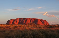 Coucher de soleil à Uluru Coucher de soleil à Uluru
