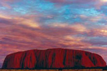 Coucher du soleil, Territoire du Nord, Australie