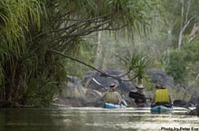 Canoe-kayak, Katherine Gorge, Territoire du Nord Canoe-kayak, Katherine Gorge, Territoire du Nord