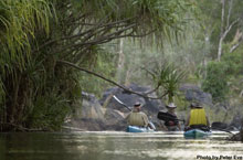 Canoe-kayak, Katherine Gorge, Territoire du Nord