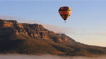 Survol en montgolfire, Territoire du Nord, Australie.