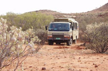 Véhicule Wayoutback Safaris, Territoire du Nord, Australie