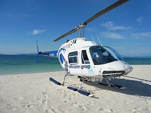 Hlicoptre, Grande Barrire de Corail
