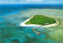 Green Island, Queensland, Australie Green Island, Queensland, Australie