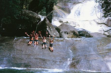 Josephine Falls, Queensland, Australie Josephine Falls, Queensland, Australie