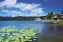 Lake Barrine, Queensland, Australie Lake Barrine, Queensland, Australie