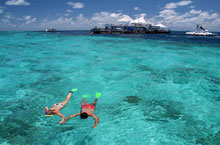 Reefsleep, Iles Whitsundays, Queensland, Australie Reefsleep, Iles Whitsundays, Queensland, Australie