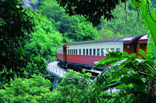 Train Scnique Kuranda, Queensland, Australie