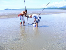 Spear fishing