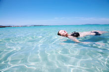 Whitehaven Beach, les Iles Whitsundays, Queensland, Australie