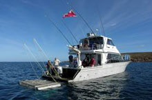 Le bateau Calypso Star, Port Lincoln Le bateau Calypso Star, Port Lincoln