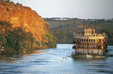 Le bateau  aubes ''Proud Mary'', Australie du Sud, Australie