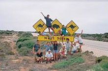 Plaine du Nullarbor, Australie de l'Ouest, Australie Plaine du Nullarbor, Australie de l'Ouest, Australie