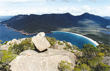 Wineglass Bay, Tasmanie, Australie Wineglass Bay, Tasmanie, Australie