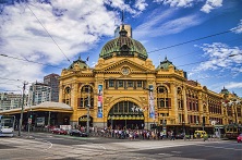 Flinders Station, Melbourne, Victoria. Flinders Station, Melbourne, Victoria.