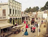 Sovereign Hill, Victoria, Australie