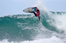 Surfeur  Bells Beach, Victoria, Australie