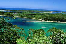 Gippsland Lakes, Victoria, Australie