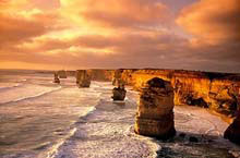 La Great Ocean Road, Victoria, Australie