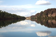 Geike Gorge, Kimberleys, Australie Geike Gorge, Kimberleys, Australie