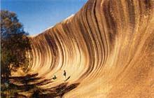 Wave Rock, Australie de l'Ouest Wave Rock, Australie de l'Ouest
